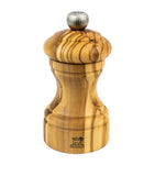 Peugeot olive wood salt pepper mill set 10cm, imported from the UK