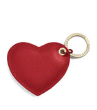 Aspinal of London leather heart keyring (British brand)