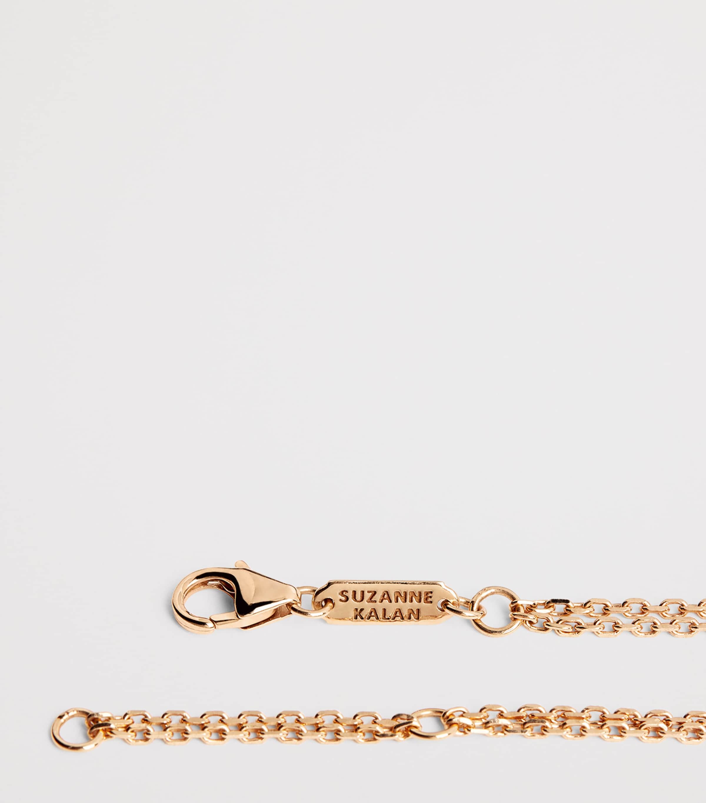 Suzanne Kalan evil eye rose gold bracelet, imported from the UK