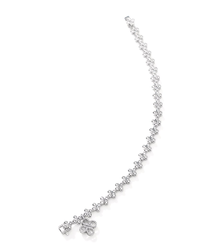 Boodles white gold diamond bracelet (British brand)