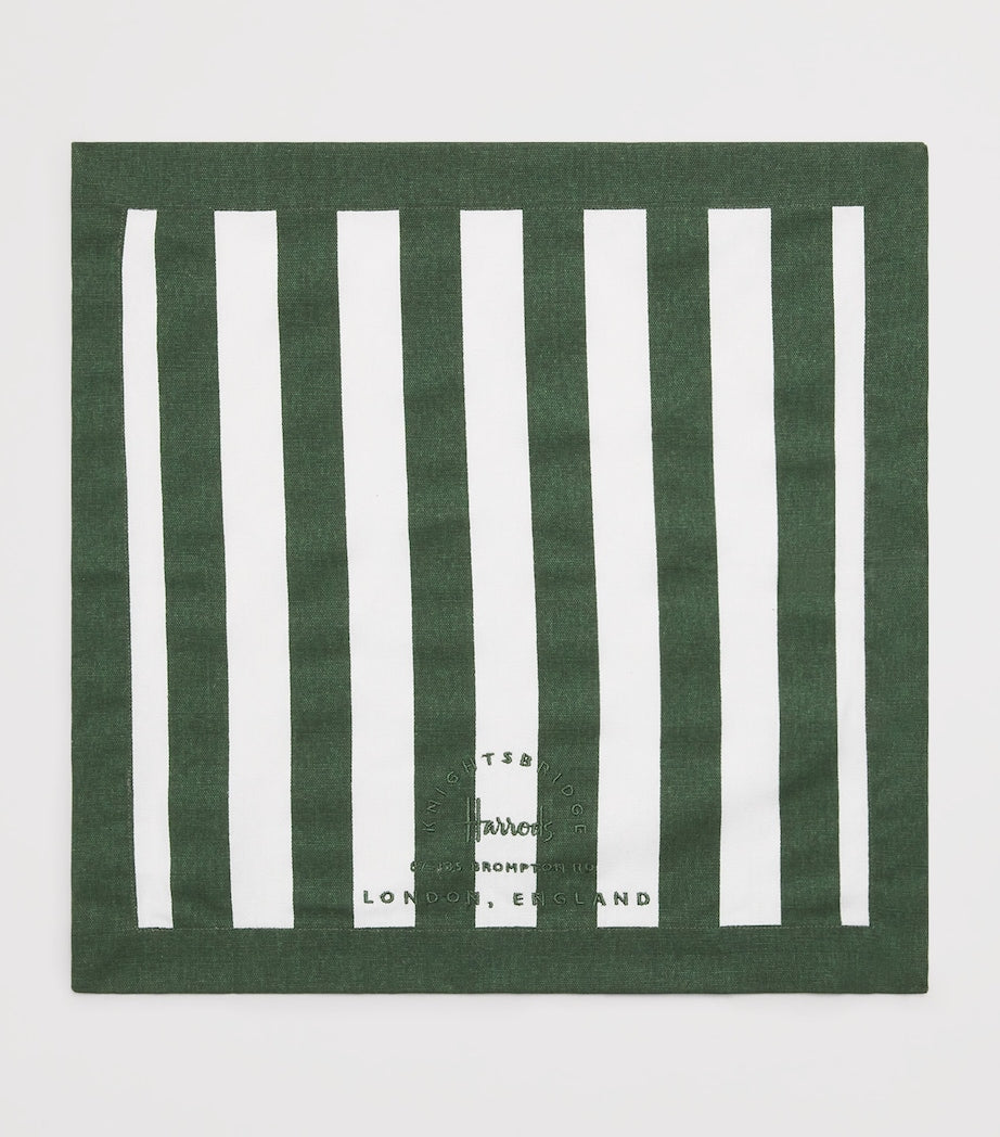 Harrods cotton stripe placemat set of 4 - British product