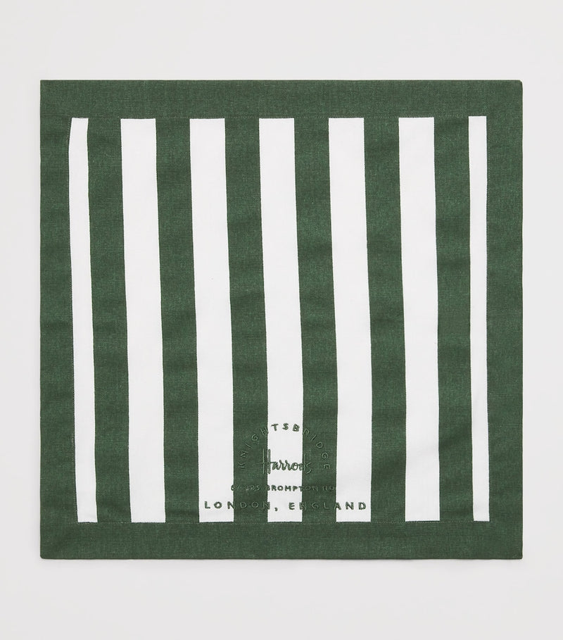 Harrods cotton stripe placemat set of 4 - British product