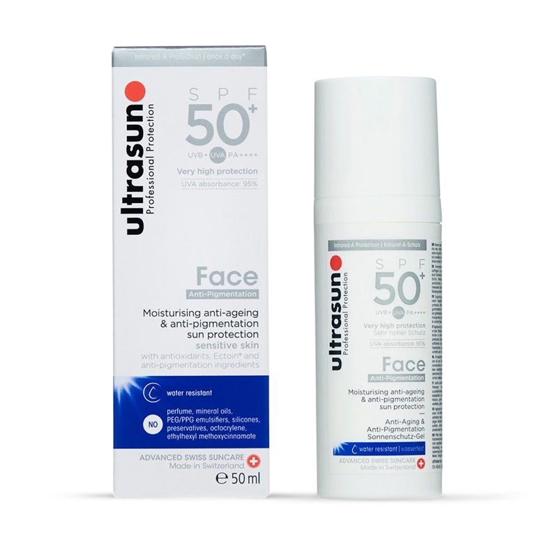 Ultrasun anti-pigmentation sunscreen 50ml (British brand)