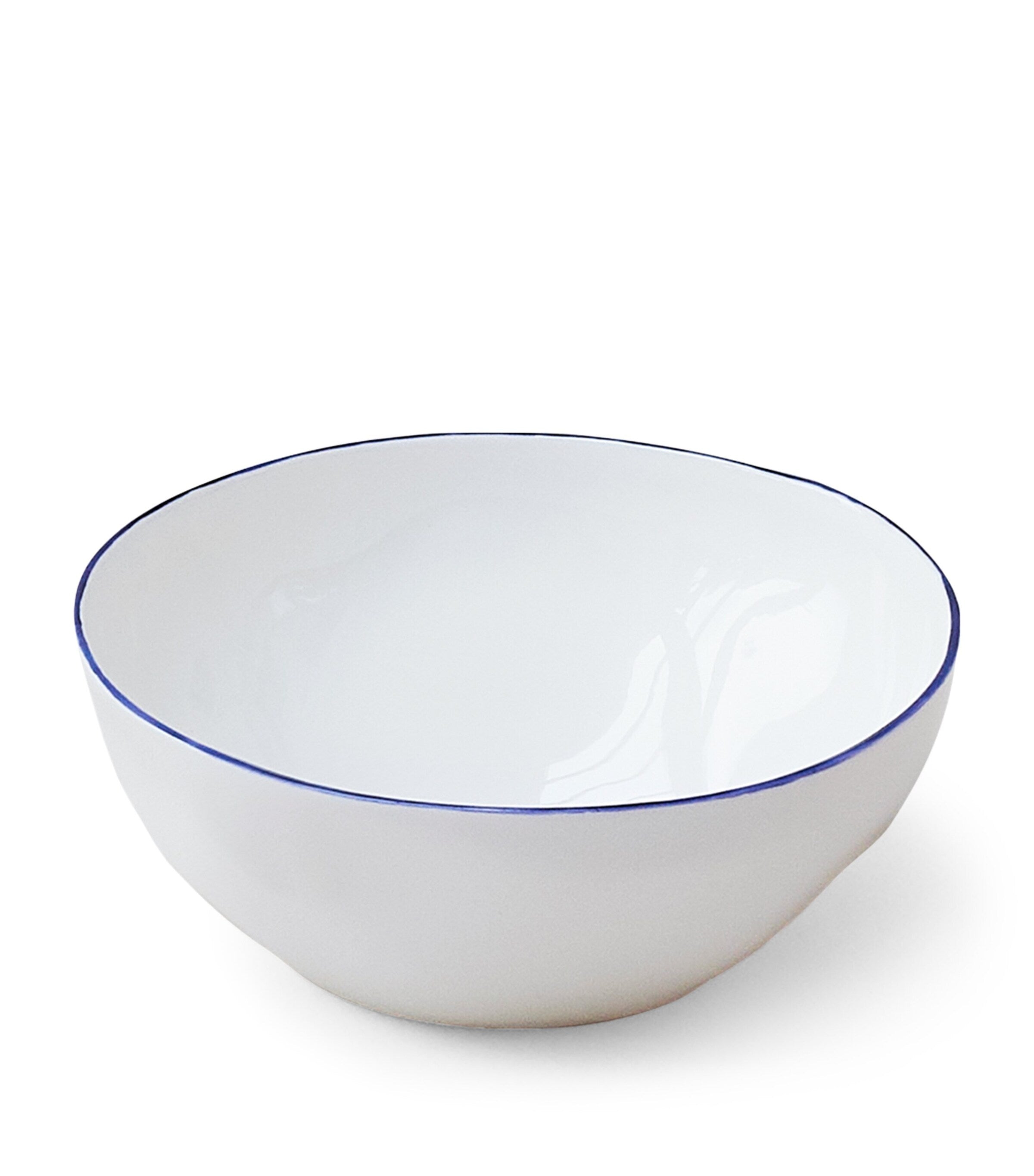 Feldspar cobalt ice cream bowls set of 4 13cm - British product