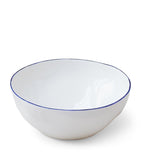 Feldspar cobalt ice cream bowls set of 4 13cm - British product