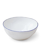 Feldspar cobalt ice cream bowls set of 4 13cm - British product