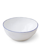 Feldspar cobalt ice cream bowls set of 4 13cm - British product