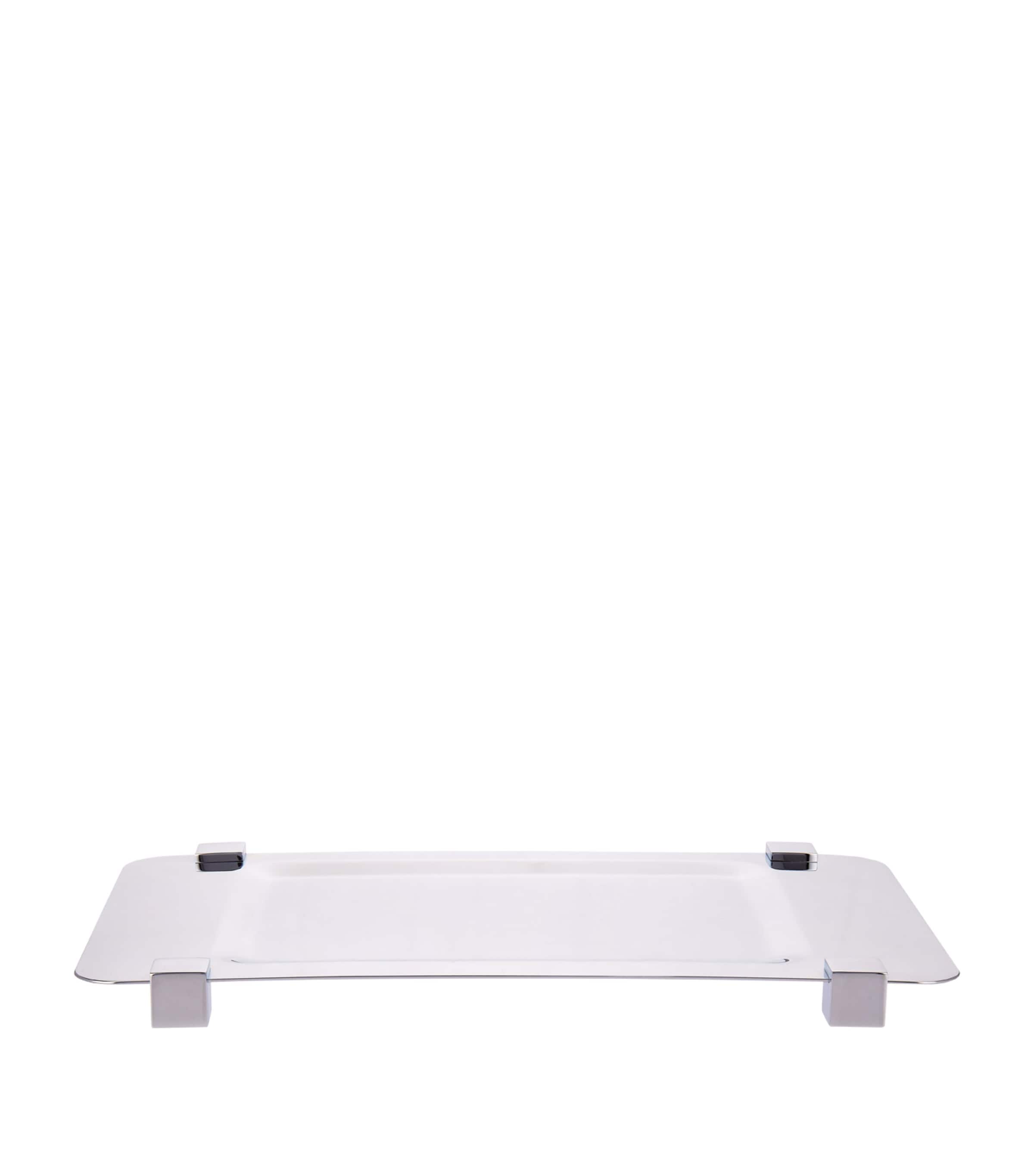 Zodiac square chrome tray (British brand)