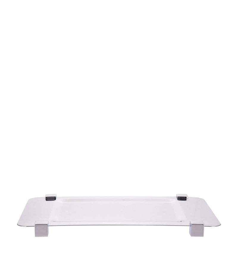 Zodiac square chrome tray (British brand)