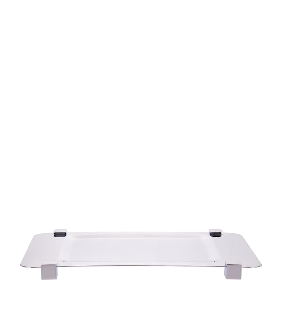 Zodiac square chrome tray (British brand)