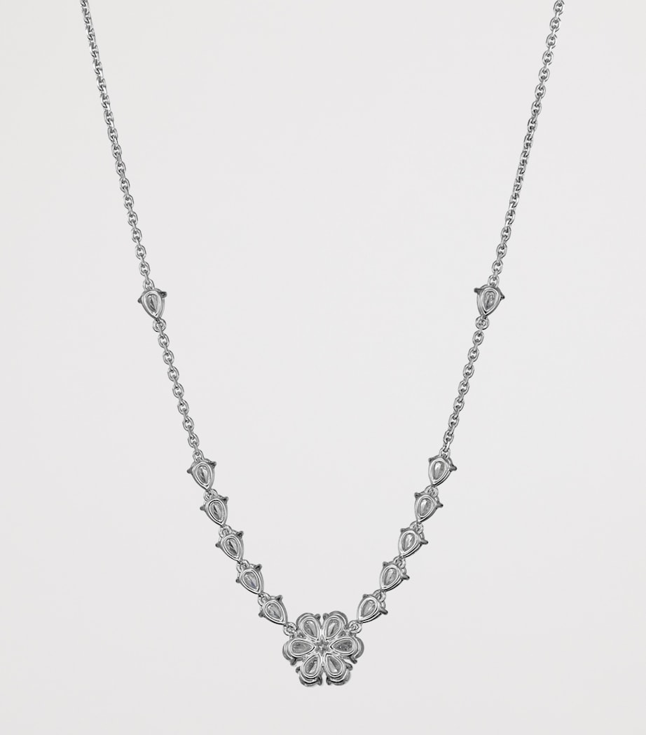 Chopard L'Heure du Diamant white gold diamond necklace, UK version