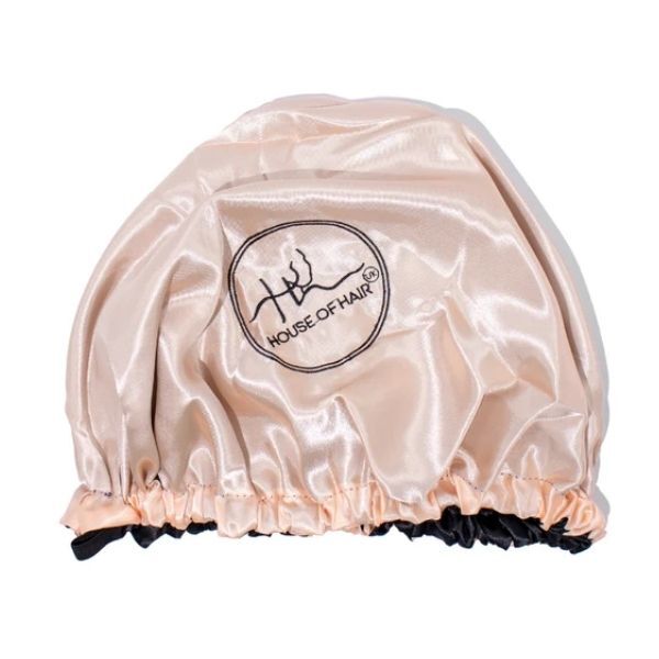 House Of Hair UK Silk Hair Bonnet - Black GOODS Superdrug Pink  