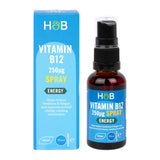 Holland & Barrett B12 250ug 30ml Spray Food Supplement Holland&Barrett   