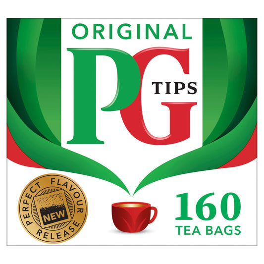 PG tips Original Biodegradable Black Tea Bags x160 GOODS Sainsburys   