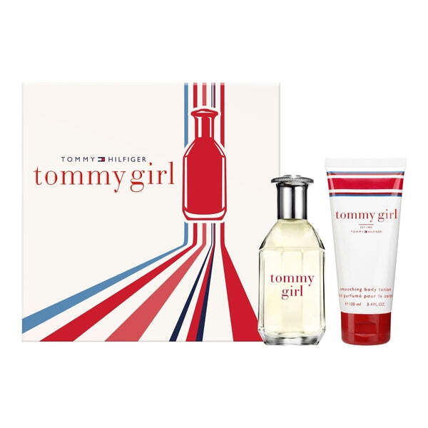 Tommy Hilfiger Tommy Girl EDT and body lotion gift set, British brand