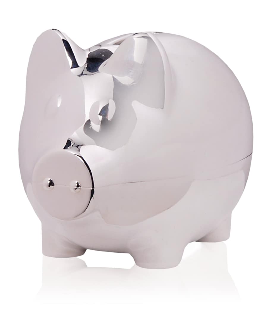 English Trousseau Piggy Bank Blue - British product