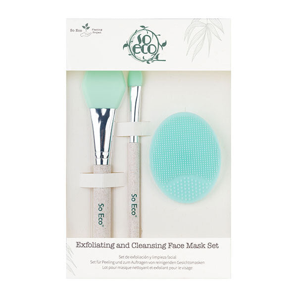 So Eco Exfoliating and Cleansing Face Mask Set