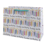 Sainsbury's Home Brights Happy Birthday Present Gift Bag Birthday Celebration Extra Large GOODS Sainsburys   