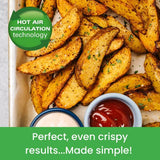 Hamilton Beach Simplifry manual air fryer 4.2L, imported from the UK