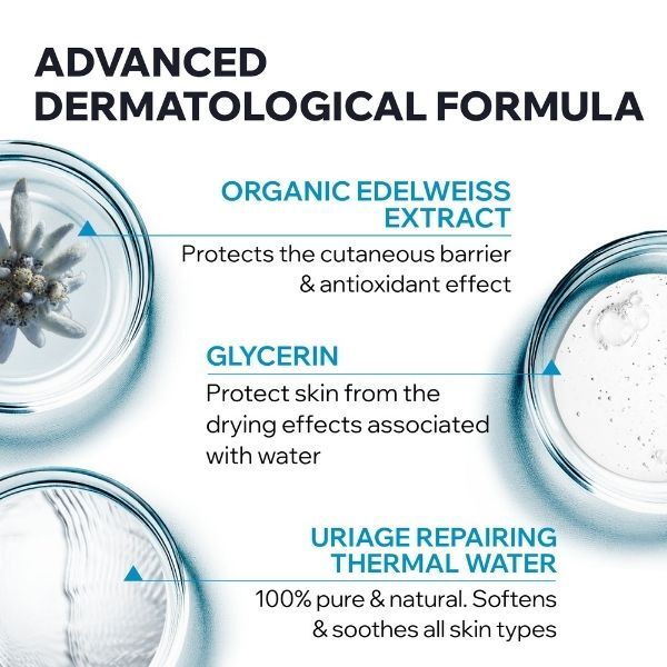 Uriage cleansing makeup remover foam 150ml (British brand)