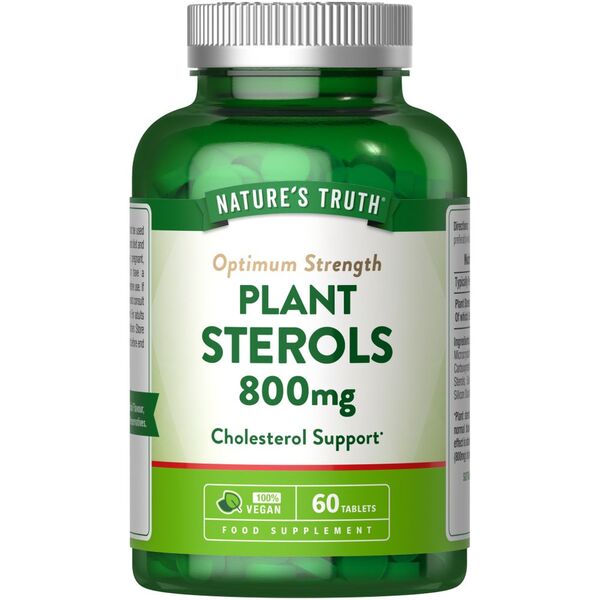 Nature's Truth plant sterols 800mg 60 tablets - British product