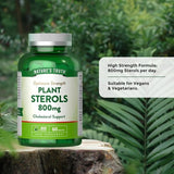 Nature's Truth plant sterols 800mg 60 tablets - British product