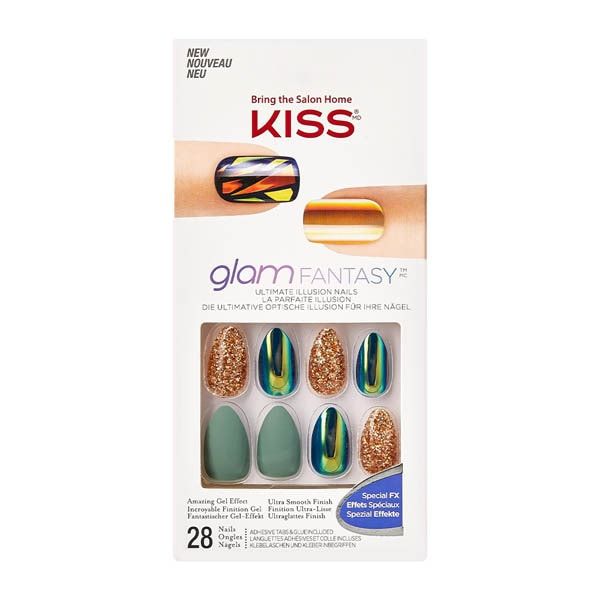 KISS Glam Fantasy Nails 3D- Wake Up Call