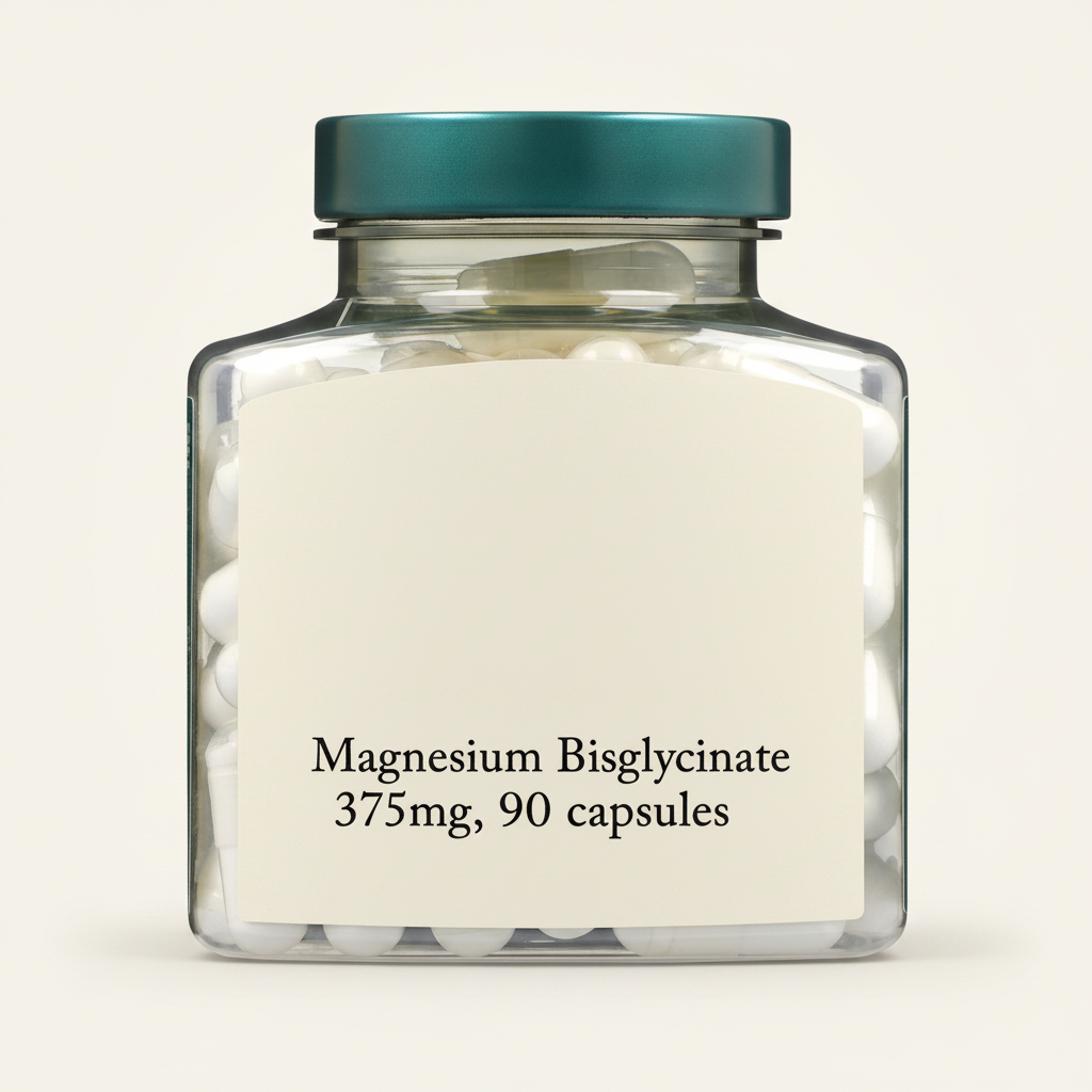 Holland & Barrett Magnesium Bisglycinate 375mg 30 Capsules