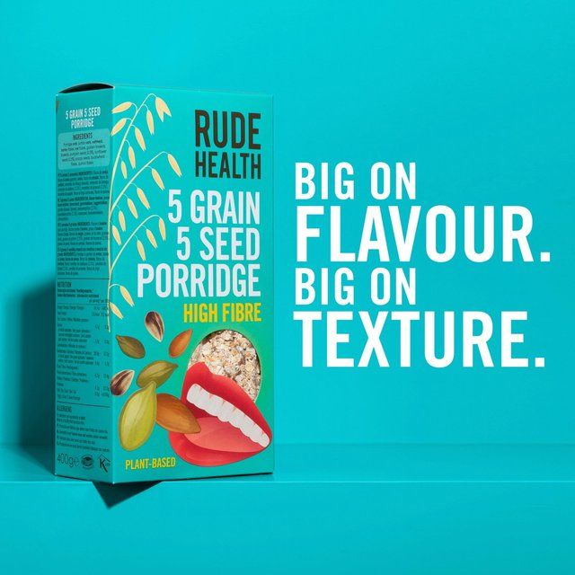 Rude Health 5 Grain 5 Seed Porridge   400g Cereals M&S   