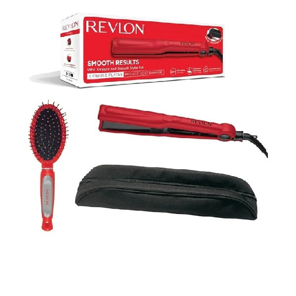 Revlon hair straightener gift set, UK version