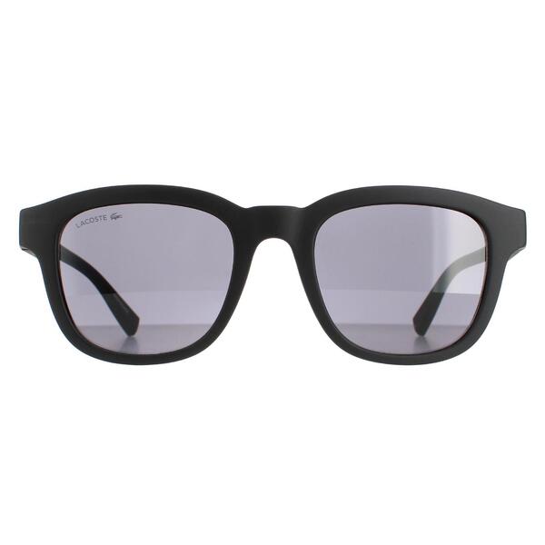 Lacoste L966S matte black grey men sunglasses - British product