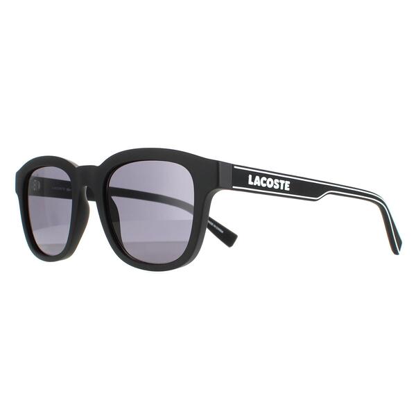 Lacoste L966S matte black grey men sunglasses - British product