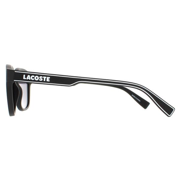 Lacoste L966S matte black grey men sunglasses - British product