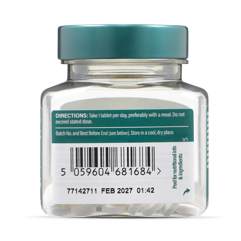 Holland & Barrett Biotin 1000ug Hair Tablets 60, UK version