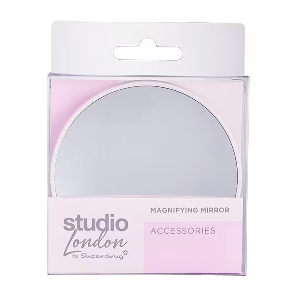 Studio London Handheld Magnifying Mirror 10X (British brand)