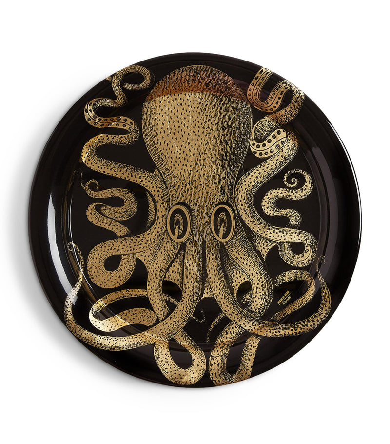 Fornasetti Polipo octopus design tray 60cm diameter - British product