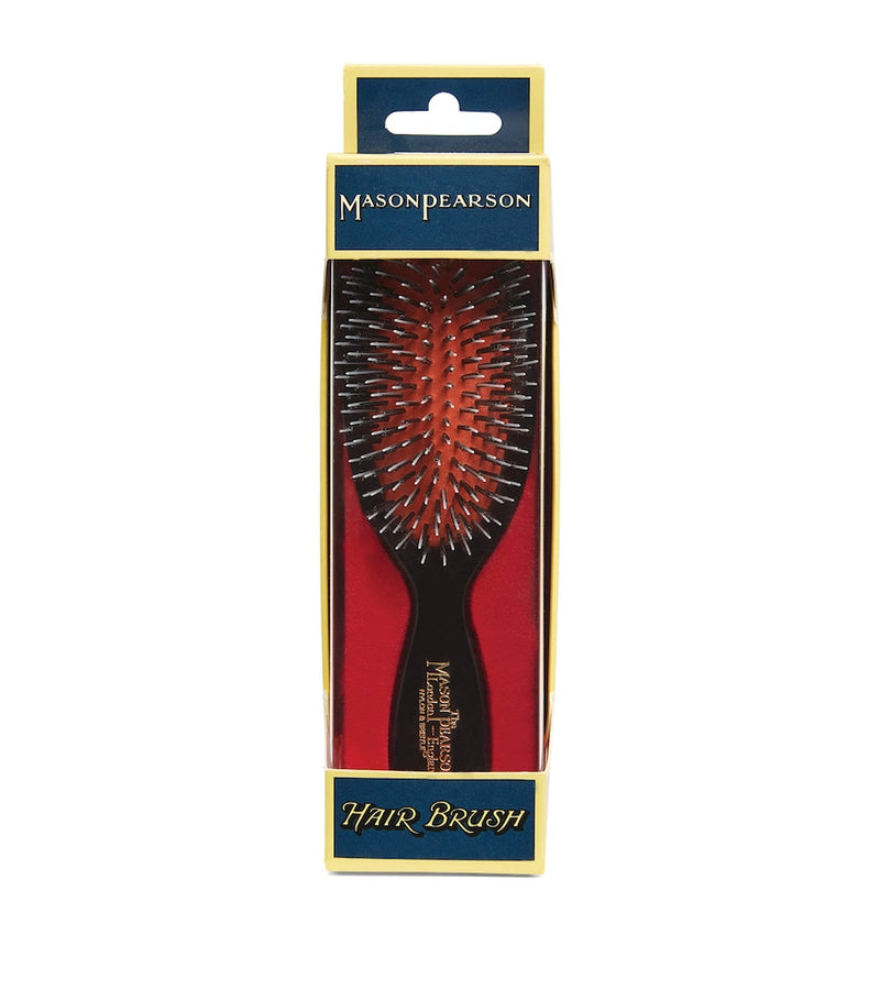 Mason Pearson pocket hairbrush with mixed bristles (British brand)