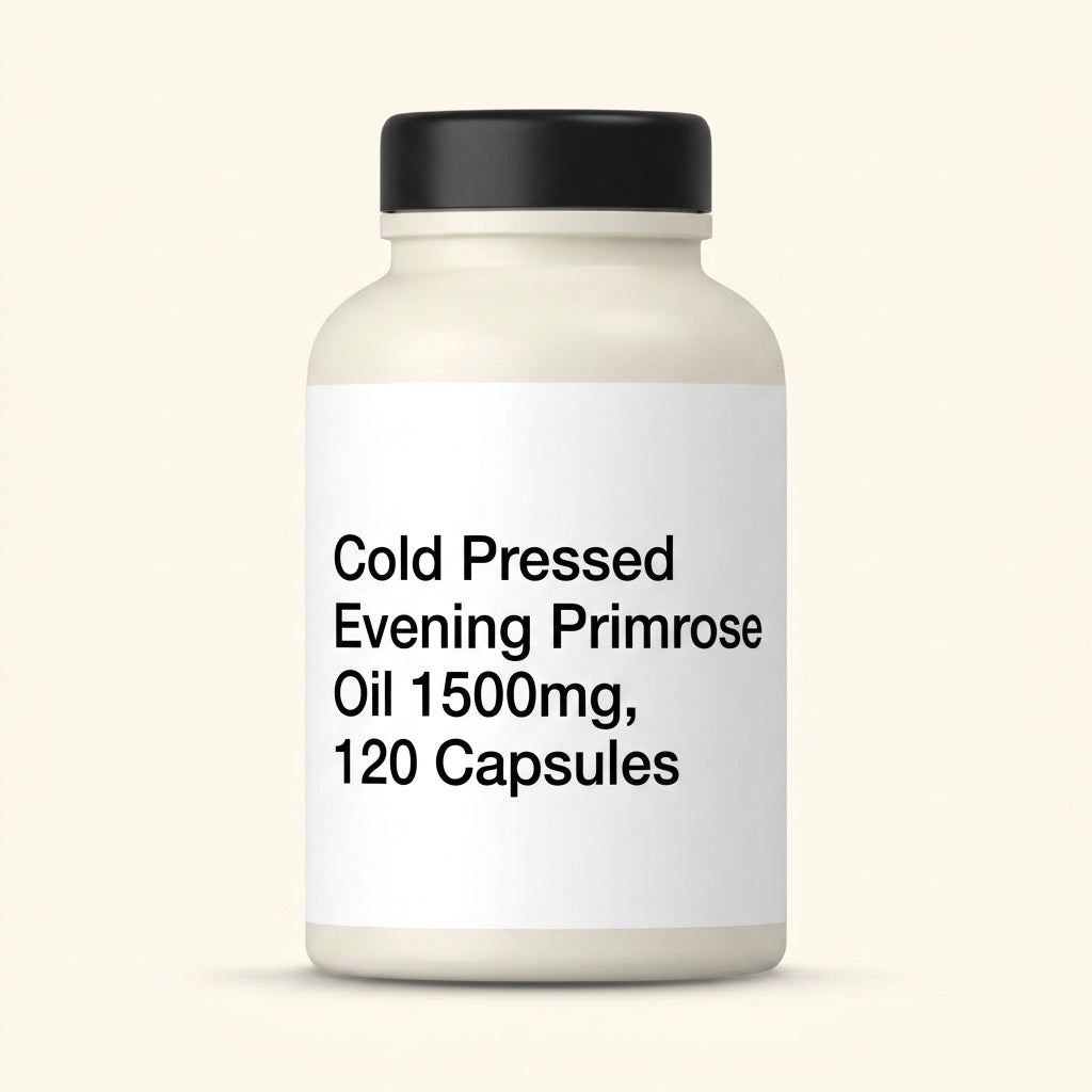 Holland & Barrett evening primrose oil 1500mg capsules (British brand)