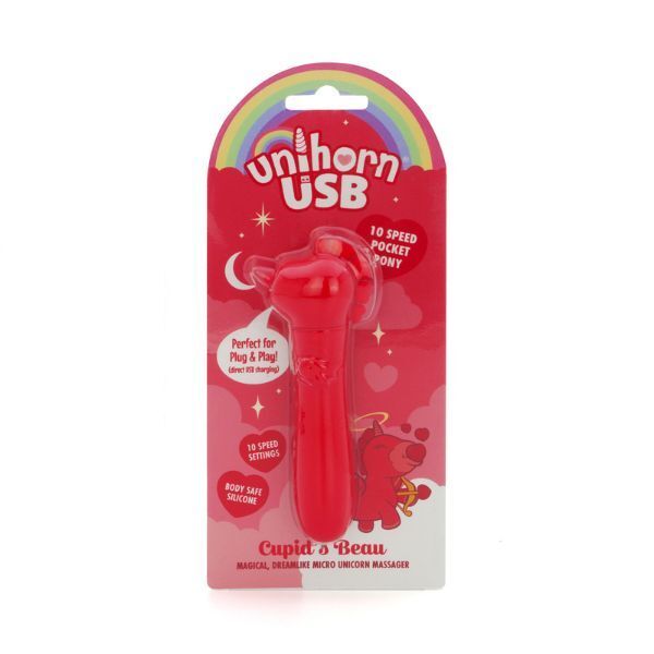 Unihorn USB bullet vibrator Cupid's Beau, imported from the UK