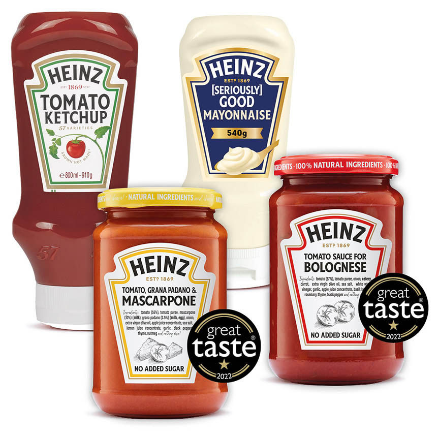 Heinz Sauces Stock-Up Bundle GOODS ASDA   