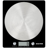 Salter Black Electronic Scale With Steel Platform cookware Sainsburys   