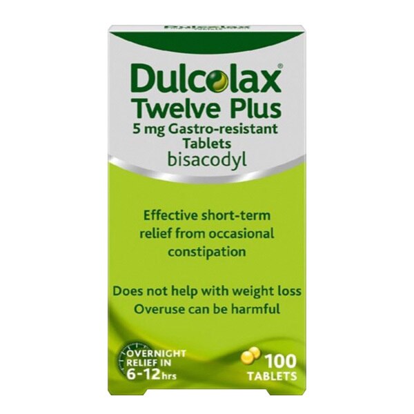 Dulcolax Twelve Plus Tablets x 100 GOODS Superdrug   