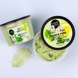 Organic Shop body scrub Mint & Cucumber 250 ml, imported from the UK