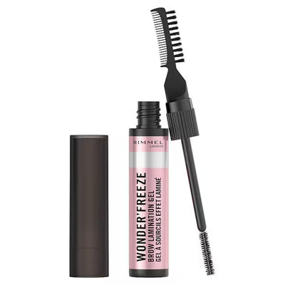 Superdrug Rimmel WonderFreeze Brow Lamination Gel 001 Clear Eyebrow Gel- Buy online at McGrocer