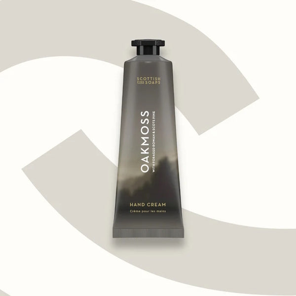 Scottish Fine Soaps Oakmoss Hand Cream 30ml (British brand)