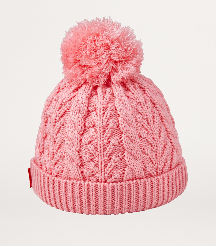 Miki House wool-blend beanie, imported from the UK