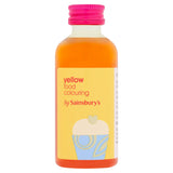 Sainsbury's Yellow Food Colouring 60ml Colourings & flavourings Sainsburys   