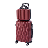Livingandhome 2-piece hard shell suitcase set (British brand)