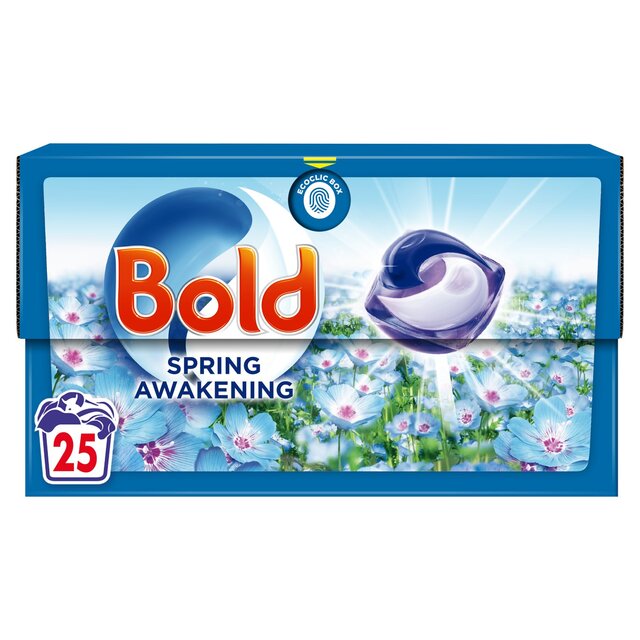 Bold 3in1 Pods Washing Capsules Spring Awakening 25 Washes   25 per pack - McGrocer