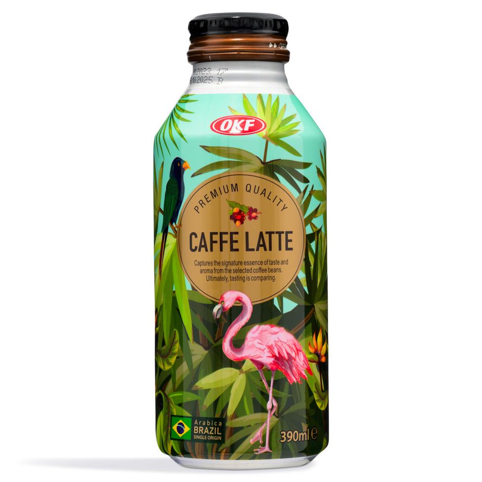 OKF Caffe Latte ready-to-drink coffee (British brand)